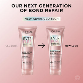 L'Oreal Paris EverPure Bond Repair+ Conditioner bottle with rose notes