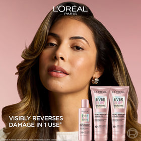L'Oreal Paris EverPure Bond Repair+ Shampoo 23 Fl Oz back view