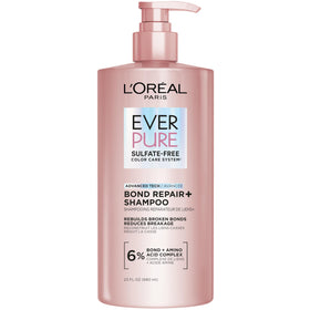 L'Oreal Paris EverPure Bond Repair+ Shampoo 23 Fl Oz front view