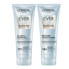 L'Oreal Paris EverPure Clarifying Shampoo and Conditioner Set front view