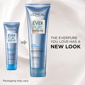 L'Oreal Paris EverPure Conditioner bottle with anti-frizz benefits
