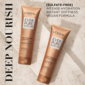 L'Oreal Paris EverPure Deep Nourish Conditioner front view 8.5 Fl Oz