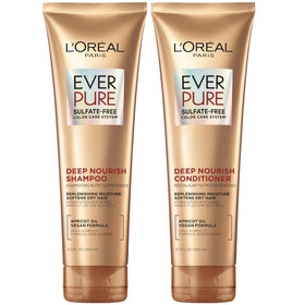 L'Oreal Paris EverPure Deep Nourish Shampoo front view 8.5 Fl Oz