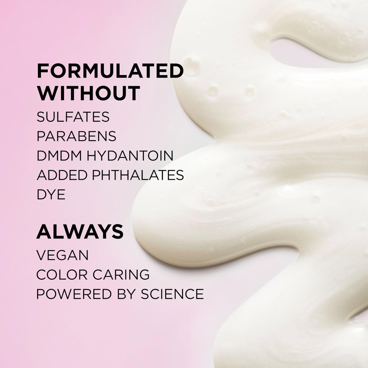 L'Oreal Paris EverPure Glossing Conditioner texture on hand