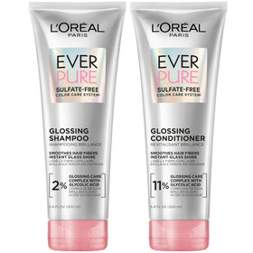 L'Oreal Paris EverPure Glossing Shampoo 13.6 Fl Oz front view