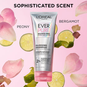 L'Oreal Paris EverPure Glossing Shampoo texture on hand