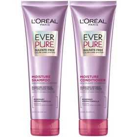 L'Oreal Paris EverPure Moisture Shampoo and Conditioner Set front view