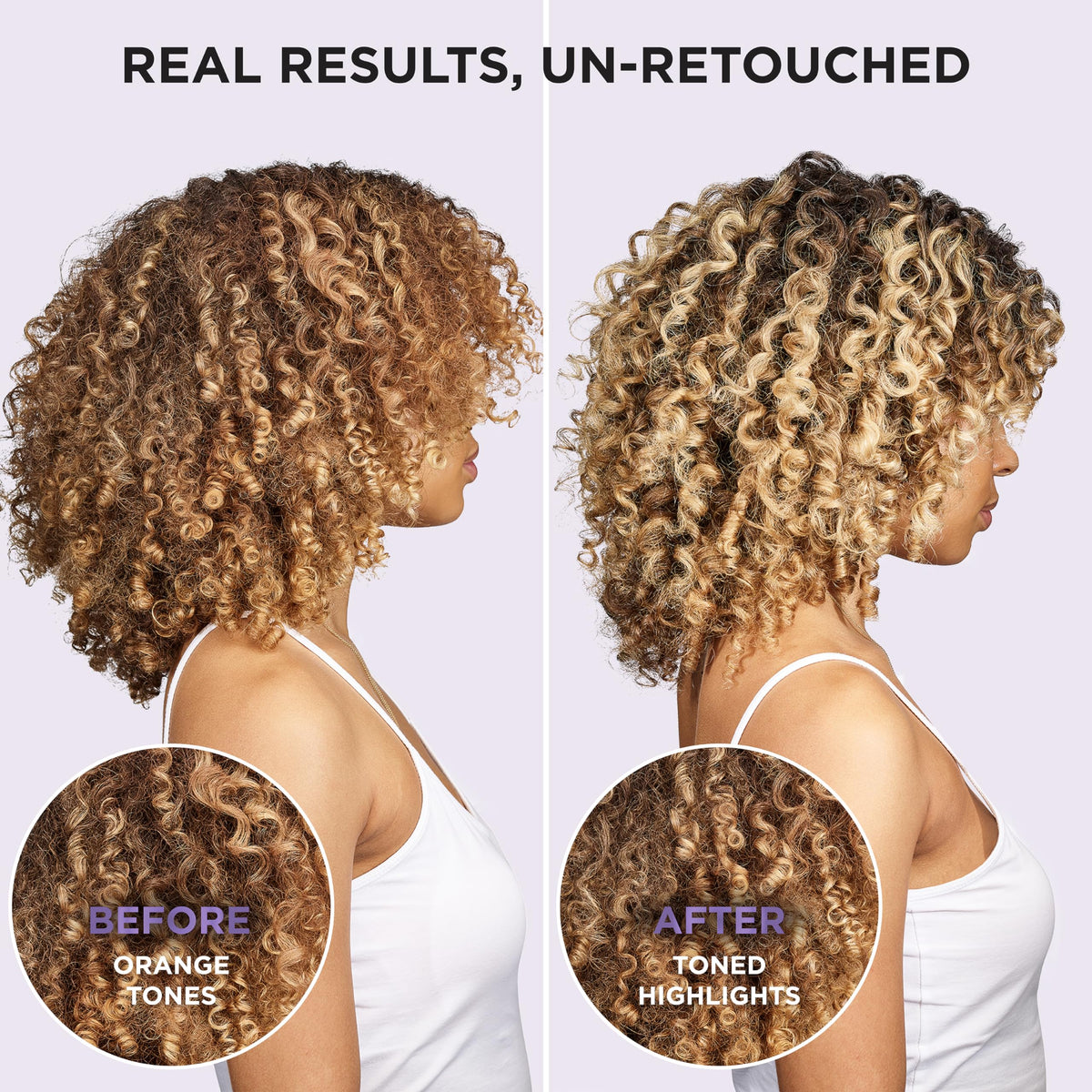 L'Oreal Paris EverPure Purple Shampoo and Conditioner in lifestyle setting