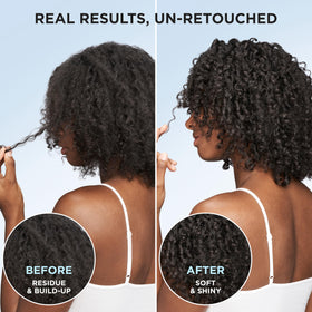 L'Oreal Paris EverPure Shampoo application on wet hair