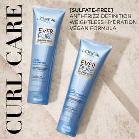 L'Oreal Paris EverPure Shampoo bottle with coconut oil ingredient