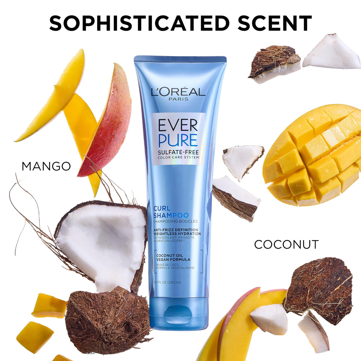 L'Oreal Paris EverPure Shampoo lather demonstration