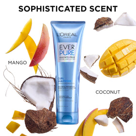 L'Oreal Paris EverPure Shampoo lather demonstration