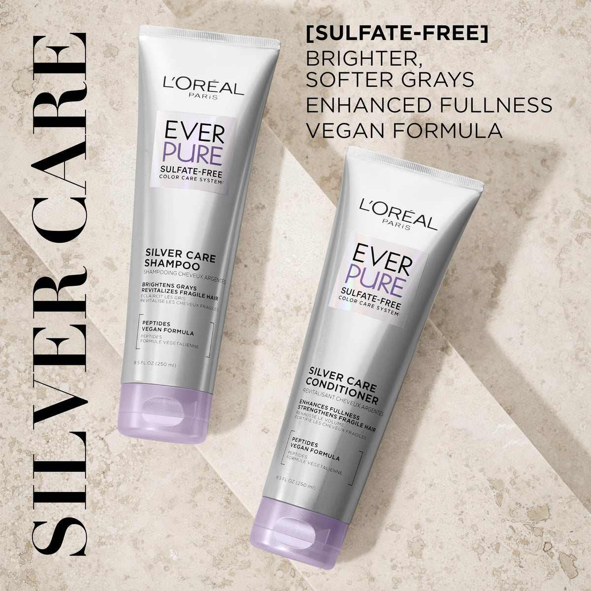 L'Oreal Paris EverPure Silver Care Conditioner front view