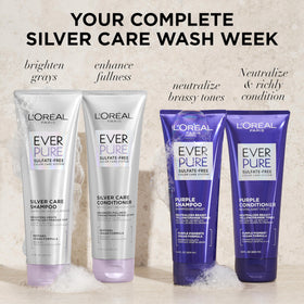 L'Oreal Paris EverPure Silver Care Conditioner texture close-up