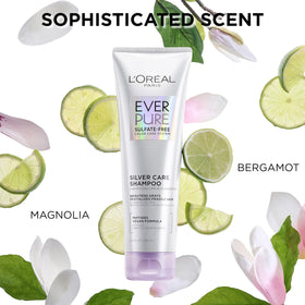 L'Oreal Paris EverPure Silver Care Shampoo texture close-up