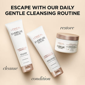 L'Oreal Paris EverPure Simply Clean Elastic Fiber Masque with shampoo and conditioner