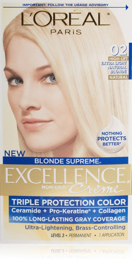 L'Oreal Paris Excellence Blonde Hair Colour 780g packaging front view