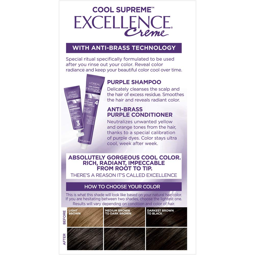 L'Oreal Paris Excellence Cool Hair Color ingredients list