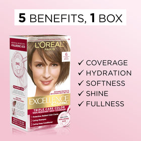 L'Oreal Paris Excellence Crème Caring Shampoo bottle