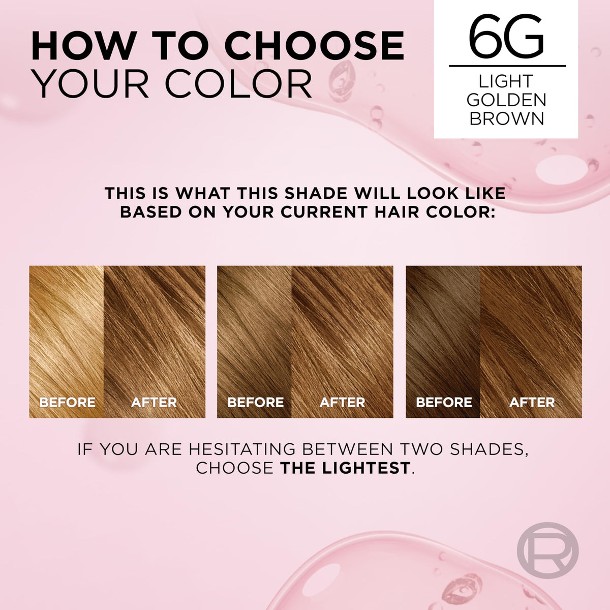 L'Oreal Paris Excellence Crème Hair Dye application process