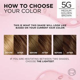 L'Oreal Paris Excellence Crème Hair Dye kit contents displayed