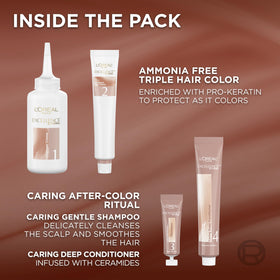 L'Oreal Paris Excellence Universal Nudes Hair Color application process
