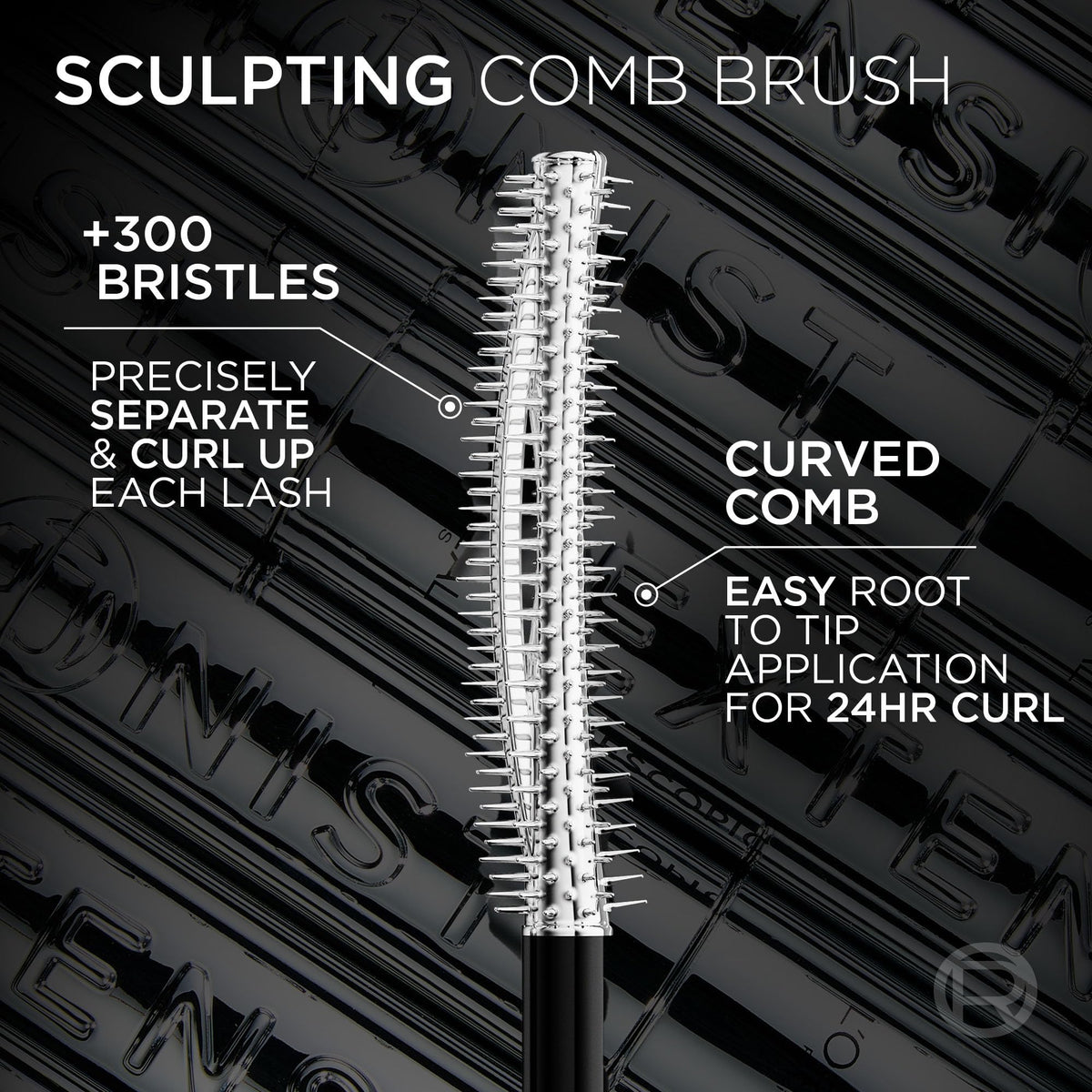 L'Oreal Paris Extensionist Mascara back view with ingredient details