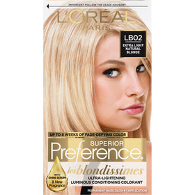 L'Oreal Paris Extra Light Natural Blonde Hair Color front view