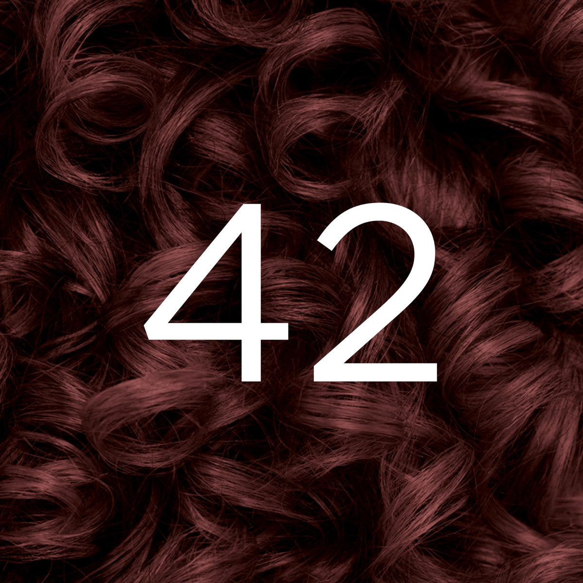 L'Oreal Paris Feria 42 Burgundy Blush hair dye kit side view