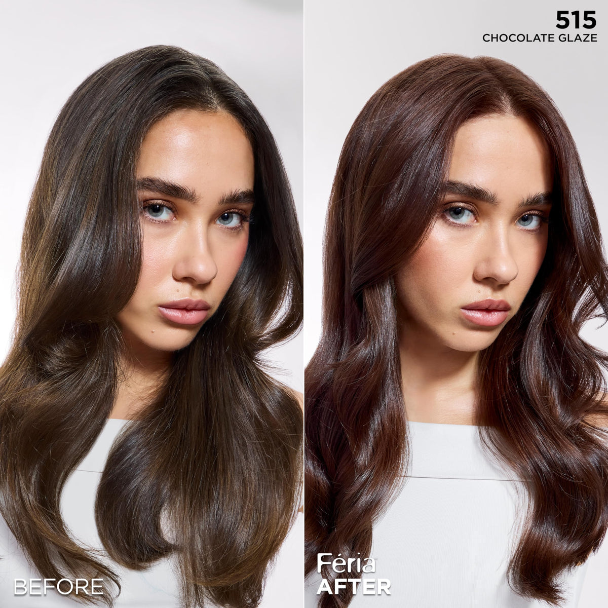 L'Oreal Paris Feria 515 Chocolate Glaze Bonding Care Complex Conditioner