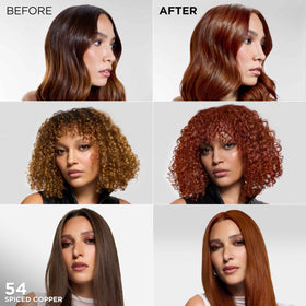L'Oreal Paris Feria 54 Spiced Copper hair color with Bonding Care Complex Conditioner
