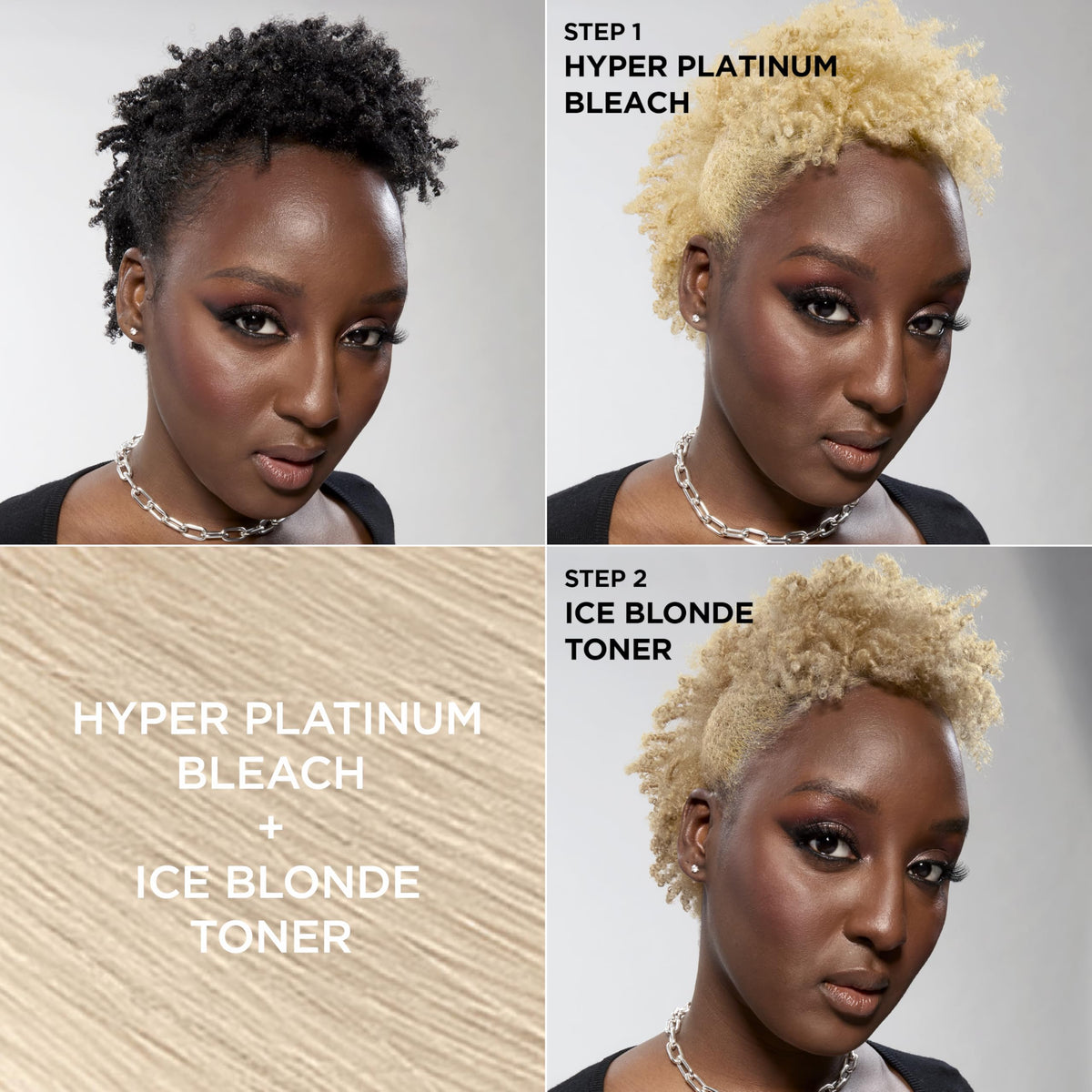 L'Oreal Paris Feria Anti Brass Hair Toner application process