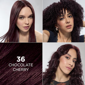 L'Oreal Paris Feria Chocolate Cherry Hair Dye packaging