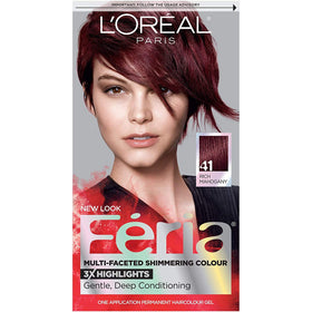 L'Oreal Paris Feria Hair Color 41 Crushed Garnet packaging front view