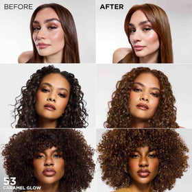 L'Oreal Paris Feria Hair Color 53 Caramel Glow application instructions