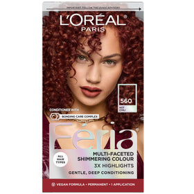 L'Oreal Paris Feria Hair Color 560 Hot Chili kit front view