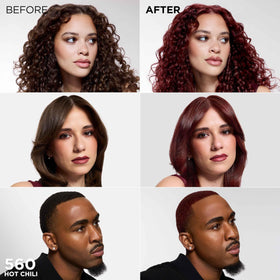 L'Oreal Paris Feria Hair Color 560 Hot Chili with Bonding Care Complex Conditioner