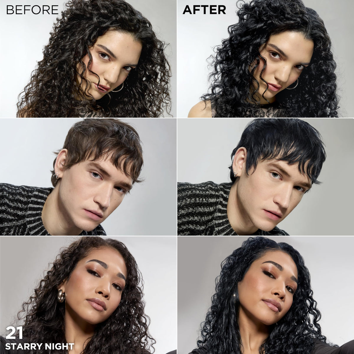 L'Oreal Paris Feria hair color box showing multi-tonal shades