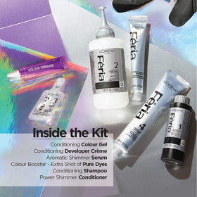L'Oreal Paris Feria hair dye kit packaging showing two boxes