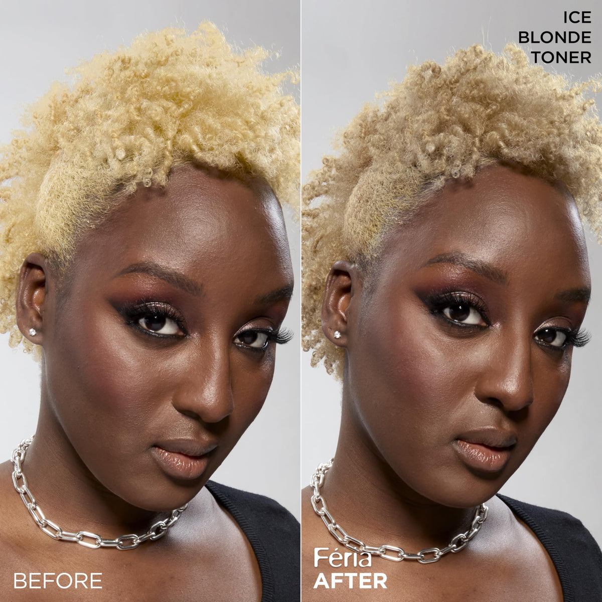 L'Oreal Paris Feria Hair Toner with hair styling tools