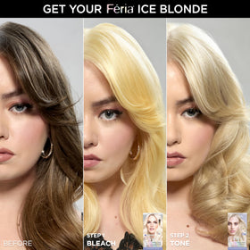 L'Oreal Paris Feria Hyper Platinum Hair Dye with conditioner included