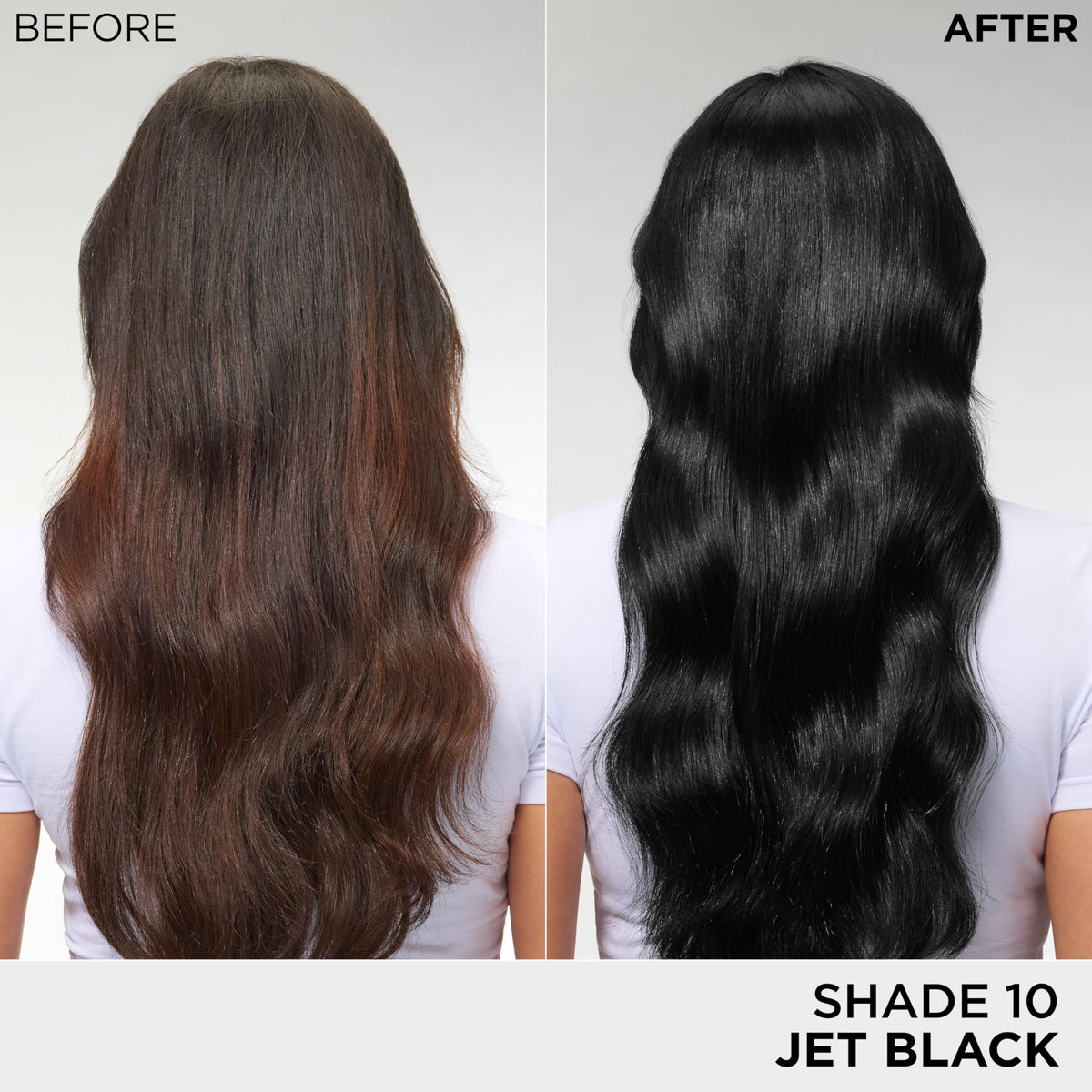 L'Oreal Paris Feria Jet Black Hair Color application process
