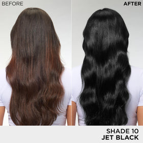 L'Oreal Paris Feria Jet Black Hair Color application process