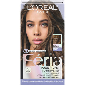 L'Oreal Paris Feria Toner Iced Brunette 222g front view