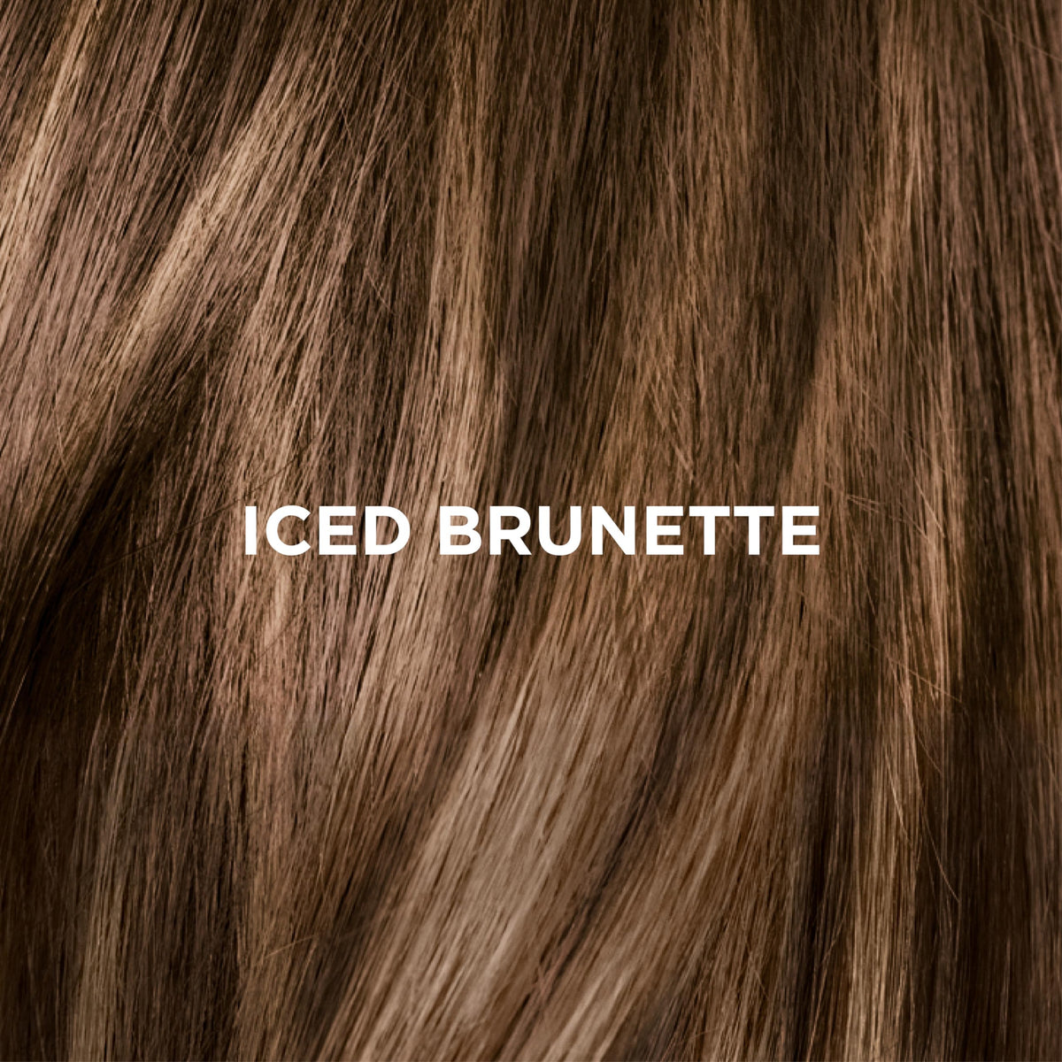 L'Oreal Paris Feria Toner Iced Brunette in use on brunette hair