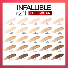 L'Oreal Paris Full Wear Concealer in makeup setting