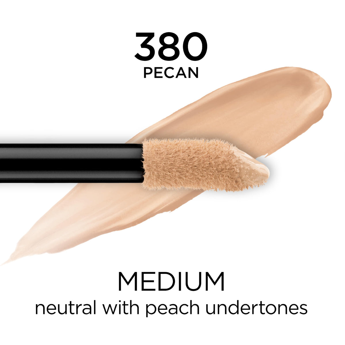 L'Oreal Paris Full Wear Concealer Pecan applicator close-up