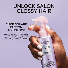 L'Oreal Paris Glossing In Shower Acidic Glaze with floral scent notes