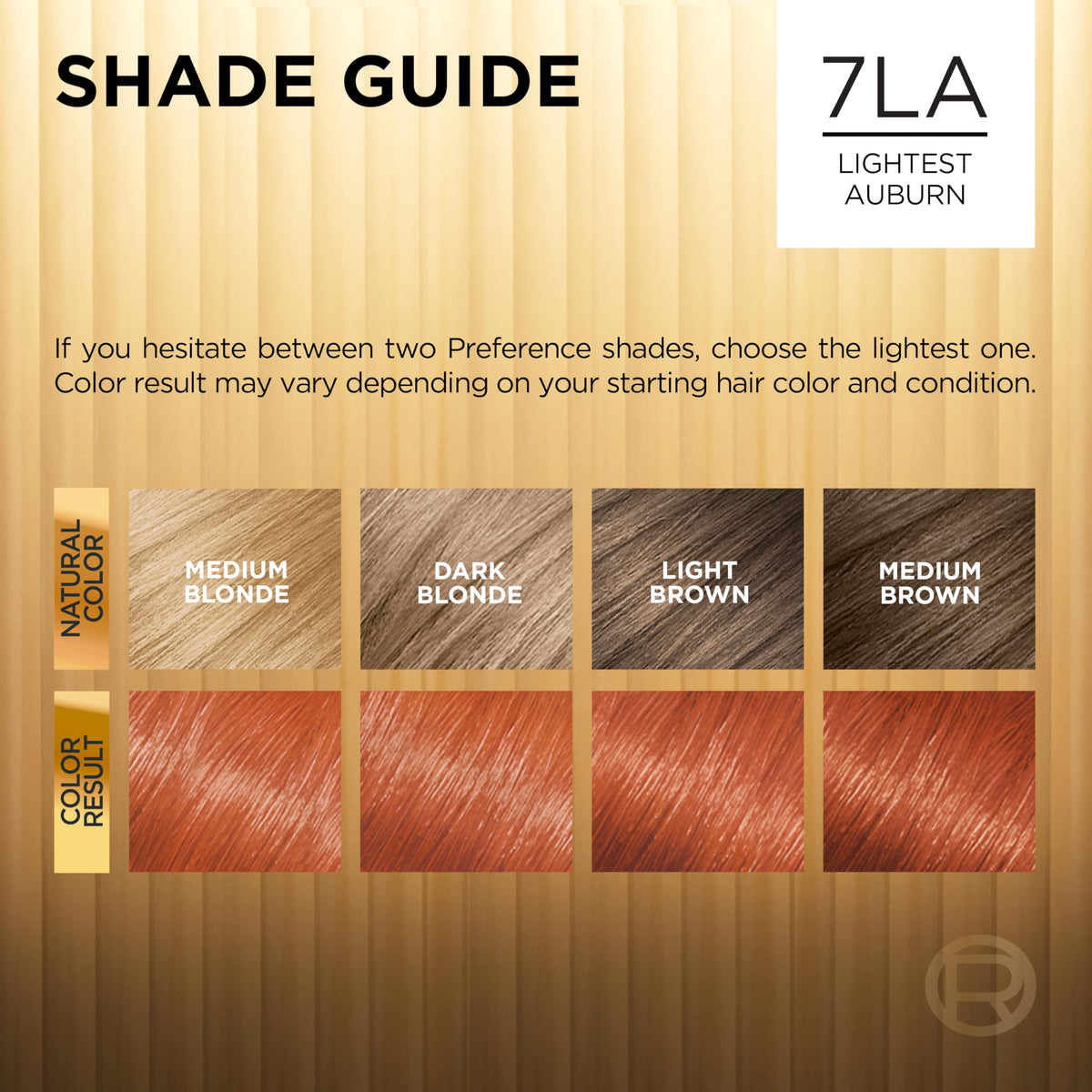 L'Oreal Paris Hair Color Kit instruction leaflet