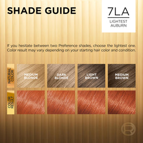 L'Oreal Paris Hair Color Kit instruction leaflet